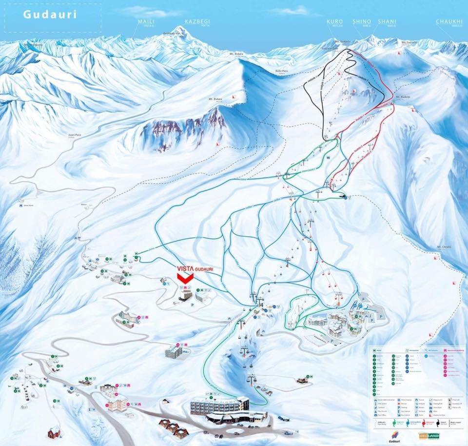 Vista Gudauri- Family, Friends And The Mountains公寓 外观 照片